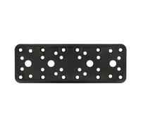 AMIG - 15252 | Plaque 501 | 185 x 65 x 2,2 mm | Acier | Noir
