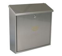 AMIG 9909 | Boîte aux lettres 3 INOX | 370 x 360 x 100 mm | Acier inoxydable | Inoxydable