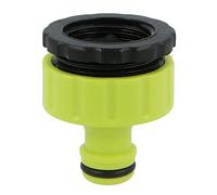 Amig - Adaptateur Et Réducteur Pour Raccord De Robinet À Tuyau | 3/4" Et 1" | Raccord Rapide Et Facile Pour Tuyaux D'Eau | Plastique Abs | Vert Pistache