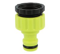 Amig - Adaptateur Et Réducteur Pour Raccord De Tuyau Au Robinet |1/2" Et 3/4"| Raccord Rapide Et Facile Pour Tuyaux D'Eau|Plastique Abs|Vert Pistache