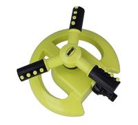 Amig - Arroseur Rotatif Avec 3 Buses - Arroseur De Pelouse - Ø200 x 100 mm - 3 Bras Rotatifs Et Connecteur Rapide - Surface Jusqu'À 63,5 m² - Plastique Abs - Vert Pistache Et Noir