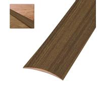 Amig -Barre de seuil | Dimensions : 820 mm x 4 mm x 0,5 mm | Couleur : Sapelli | Adhésif | Bande de transition | Profilé de joint pour sols, parquets et terrasses | Pour les parquets
