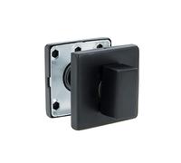 Amig - Béquille pour poignées à rosace carrée | Mod. 10RX | 53 x 53 cm | Carré de 6 mm | Design élégant et simple | Acier inoxydable noir