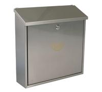 AMIG - Boîte aux lettres 3 INOX - 370 x 360 x 100 mm - Acier inoxydable - Inoxydable