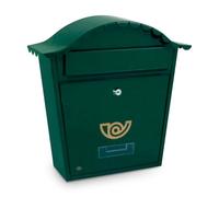 Amig - Boîte aux Lettres extérieure - Boîte à courrier Murale avec Ouverture Frontale - Protection Contre Les intempéries - 320 x 215 x 90 mm - Acier galvanisé - Finition Blanche