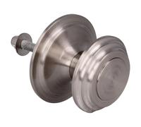 Amig Bouton de porte d'entrée - Chromé mat