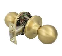Amig - Bouton de Porte Sphérique en Laiton Mat 611 | Utilisation Polyvalente | Confort d'Accès | Design Élégant | Robustesse et Fluidité, Bleu, Standard, Laiton