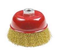 AMIG - Brosse coupée 35210 - 100 x 0,3 x 28 mm - Fil - Laitonné
