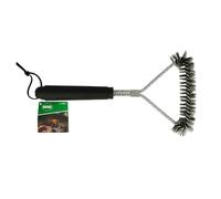 Amig - Brosse de Nettoyage Fireplus pour Barbecue - Brosse en Acier Inoxydable - Ustensile pour Nettoyer Les grilles et plaques - Accessoire pour Nettoyer Les barbecues - Longueur : 30,5 cm