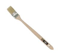 Amig - Brosse spéciale pour Les Zones Difficiles d'accès | 40 mm | Facilite Le Nettoyage des radiateurs | avec Virole nickelée et Manche Ergonomique en Bois