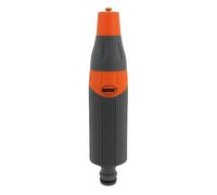 Amig - Buse D'Arrosage | 140 mm | Lance D'Arrosage Réglable À Haut Débit | Idéal Pour Les Grandes Surfaces | Plastique Abs Et Caoutchouc | Orange Et Gris