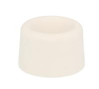 Amig - Butoir De Porte | Ø30 X 25 mm | Fixation Au Sol Avec Vis | Dispositif De Retenue Simple pour Protéger les Murs Contre les Coups Et les Rayures | Empêche les Claquements | Plastique Blanc