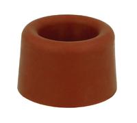 AMIG - Butoir de porte 410 - Ø40 x 25 mm - Caoutchouc - Marron