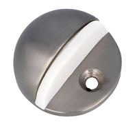 Amig - Butoir De Porte | Ø45 X 25 mm | Fixation Au Sol Avec Vis | Dispositif De Retenue Simple pour Protéger les Murs Contre les Coups Et les Rayures | Empêche les Claquements | Zamak Argent Brillant