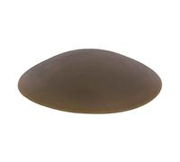 Amig - Butoir De Porte | Ø60 mm | Fixation Au Sol Avec Adhésif | Dispositif De Retenue Léger pour Protéger les Murs Des Chocs Et Des Rayures | Empêche les Portes De Claquer | Plastique Brun