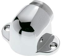 Amig - Butoir De Porte Magnétique | 44 X 40 mm | Fixation Au Sol Avec 2 Vis | Dispositif De Retenue pour Protéger les Murs Des Chocs, Des Rayures Et Des Éraflures | Zamak Argenté Brillant