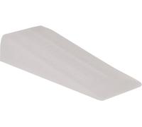 Amig - Cale de Porte Antidérapante | Lot de 2 | Retenue Sécurisée pour Tous Types de Sols | En Plastique Résistant aux Chocs | Charnière Décorative | Transparent, Plastique