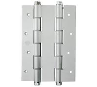 Amig - Charnière Double Action Mod. 3035 | Aluminium | 180 x 133 x 4 mm | Fermeture Automatique et Réglage de la Puissance | Inclut llen | Pour Portes jusqu'à 35 mm Épaisseur | Argent