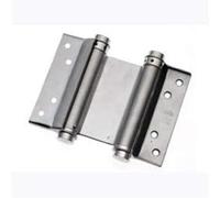 Amig - Charnière Double Action pour Portes | Système Universel 2 Lames | Réglable pour Fermeture | Résistant à la Corrosion | Modèle 3037 | 75 x 126 mm, Acier Alliage, Nickelé
