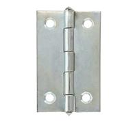 Amig - Charnière Étroite | 50 X 30 mm | Multi-Usage | Bords Carrés | Ouverture Et Fermeture Silencieuses | Supports De Porte Avec Fermeté | Acier Zingué