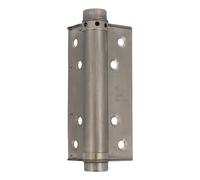 Amig - Charnière simple d'action | 102 x 81 mm | Côtes carrées | Fermeture automatique et régulation de la puissance | Clé Allen incluse | Portes avec épaisseur minimale de 20 mm | Acier inoxydable