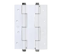 AMIG - Charnière va-et-vient double action 3035 - 180 x 133 x 4 mm - Aluminium - Blanc