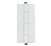 AMIG - Charnière va-et-vient simple action 3034 - 180 x 80 x 4 mm - Aluminium - Blanc