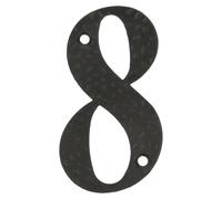 AMIG - Chiffres - 4'' - 100 mm - Acier - Noir