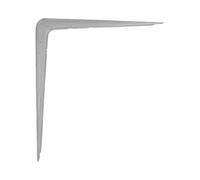 Amig console d'étagère pour crémaillère - Gris métallisé