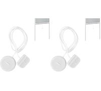 Amig - Corde de Fermeture de Moustiquaire - Tirette avec Corde en Nylon Blanc - Pièce de Rechange pour Moustiquaires Coulissantes - Installation Simple - Mod. MR01 (Lot de 2)