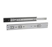 Amig - Coulisses pour Tiroir | Glissières Métalliques à Extraction Totale | Fermeture Automatique | Charge 30 kg/paire | Multicolore, 500 x 45 mm, Acier Alliage