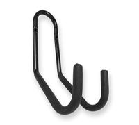 Amig - Crochet pour Accrocher Outils - Support à Montage Mural - Acier Galvanisé - Revêtement en Caoutchouc Antidérapant - Capacité de Charge 35kg - Idéal pour Vélos et Outils de Jardin