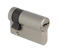 AMIG | Cylindre Mod. 10010 | Dimensions 62 (31-31) | Laiton | Chrome mat | Haute sécurité pour portes