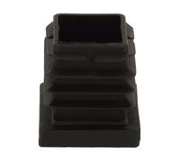 Amig - Embout intérieur carré | Mod. 661 | 22 mm | Protection pour Pieds de Table, chaises, béquilles et bâtons | Idéal pour protéger Le Sol Contre Les Rayures | Polyéthylène Noir