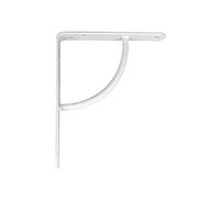 Amig - Équerre d'étagère murale | Console pour étagère | Support étagère en Acier | Coleur: Blanc | Dimensions: 150 x 125 | Poids max.: 110 kg