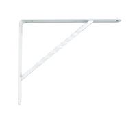 Amig - Équerre d'étagère murale | Console pour étagère | Support étagère en Acier | Coleur: Blanc | Dimensions: 200 x 150 | Poids max.: 225 kg