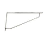 Amig - Équerre d'étagère murale | Console pour étagère | Support étagère en Acier inoxidable | Coleur: Mat | Dimensions: 290 x 150 | Poids max.: 60 kg