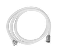 Amig - Flexible de douche universel Mod.9902 en PVC renforcé blanc | Longueur : 1,75 m | Tuyau long pour douches encastrées ou baignoires | Léger et résistant