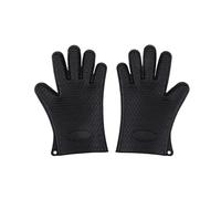Amig - Gants en Silicone pour Barbecue - 27 x 14 cm - Silicone - Résistants à la Chaleur - Ajustement Flexible et Manipulation Sûre des Plateaux Chauds - Mod. AM16
