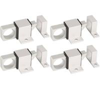 Amig Goupille de suralimentation pour fenêtres Mod.960, Loquet de boulon adapté pour fermeture horizontale ou verticale, en aluminium avec finition argentée, 22 x 40 mm, y compris Tire-fond,