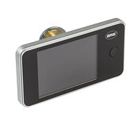 Amig - Judas de Porte Numérique LCD 3,2'' | Caméra Vidéo 1,3 MP | Angle de Vision 160° | Installation Facile, Argenté