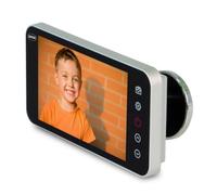 Amig - Judas numérique argenté avec écran LCD 4'' DW 4.0 HD | Le viseur de caméra fournit des images claires | Facile à installer et à utiliser