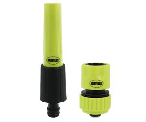 AMIG - Kit pulvérisateur d'arrosage R32 - 3/4'' - ABS - Vert pistache-Noir
