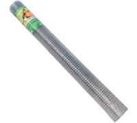 Amig - Maillage métallique plastifié | Fabriqué en acier galvanisé | Dimensions : 1 mx 5 m | Idéal pour les applications avicoles, agricoles, de jardinage et de construction