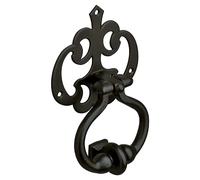 AMIG - Marteau de porte 1 - 110 x 101 mm - Acier - Noir