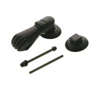 AMIG - Marteau de porte 4 - 115 mm - Acier - Noir