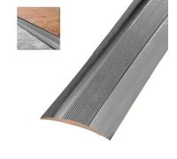 Amig Modèle 3 Couvre-joint adhésif pour sols - Baguette de transition - Argenté - Dimensions 820 x 4 x 0,5 mm