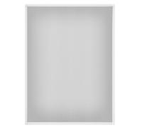 Amig - Moustiquaire coulissante pour fenêtres | Aluminium blanc et maille en fibre de verre grise | Ajustable et découpable | Installation rapide sur le cadre de la fenêtre | 70 x 130 cm