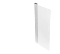 Amig - Moustiquaire - Moustiquaire pour fenêtres et portes - Facile à installer et ajustable - 150 x 250 cm - Polyester - Blanc