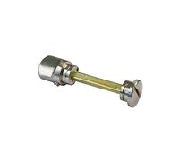 Amig - Muletilla sans rosace | Béquille en zamak solide | Pour portes intérieures/extérieures | Intimité pour salles de bain et chambres, Chrome Mat